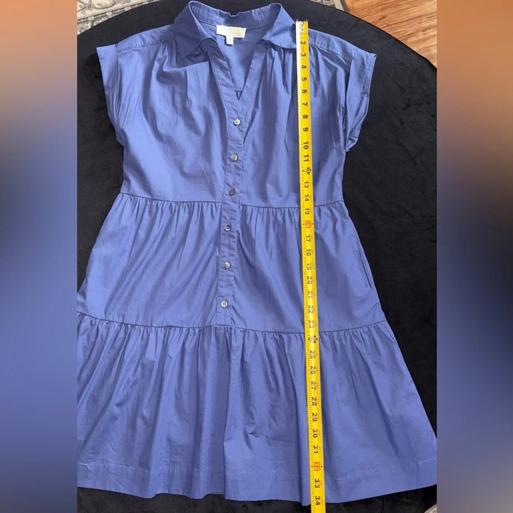 Pinch Navy Cotton Mini Dress size S - Picture 11 of 14